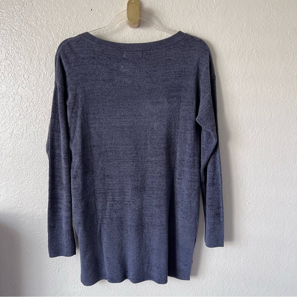NEW Barefoot Dreams CozyChic™ Ultra Lite Paradise Knit sweater sz M - Picture 11 of 12